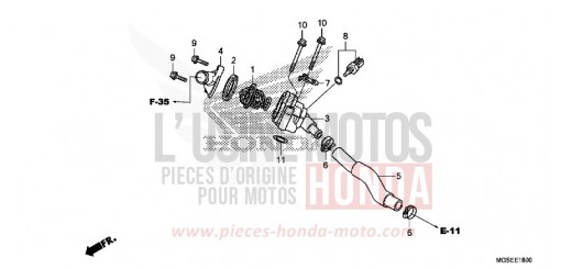 THERMOSTAT NC700SDC de 2012